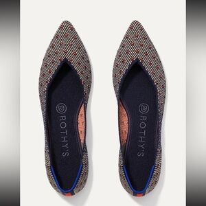 Rothy's The Point Coral Dot size 7.5